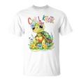 Baby Turtle With Flowers Cute Toad Girl Chill Toad T-Shirt