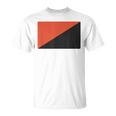 Bandera Del Comunismo Anarco Regalo Anarco-Comunista Camiseta unisex