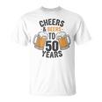 Cheers And Beers To 50 Years T-Shirt