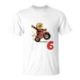 Children's 6Th Birthday Aus Dem Weg Ich Bin Schon 6 Years Motorcycle T-Shirt