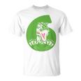 Children's 6Th Birthday Boy 6 Years Dino Dinosaur Birthday T-Shirt