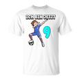 Children's Ich Bin Jetzt 9 Football Boy Dabbing 9Th Birthday T-Shirt