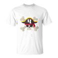 Children's Pirate 4 Years Attention I'm 4 4Th Birthday Boys T-Shirt