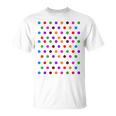 Colourful With Polka Dots S T-Shirt