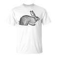Cool Vintage Country Farm Animal Rabbit Hare Bunny T-Shirt