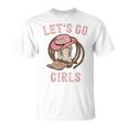 Cowboy Hat Boots Lets Go Girls Country Western Cowgirl T-Shirt
