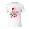 Cupcake-Weinlese T-Shirt