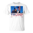 Donald Trump 2024 Sobrevivió A Disparo En Mitin Electoral Camiseta unisex