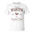 Espresso Martini Cocktail Club Social Club Coquette Women's T-Shirt