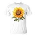 Florist And Sunflower T-Shirt