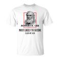 General E Lee Gettysburg Más Probable De Seccionar Robert E Lee Camiseta unisex