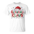 Grandma Claus Xmas Santa Matching Family Christmas Pajamas T-Shirt