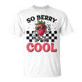 Groovy So Berry Cool Fruit Lover Strawberry Season For Boy T-Shirt