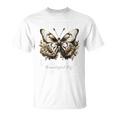 Hip Hop Butterfly Y2k Backprint Streetwear T-Shirt