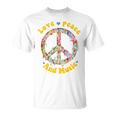 Hippie Acidhead Peace Hippi Hippy Peace T-Shirt