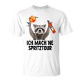 Ich Mach Ne Spritztour X Waschbär Meme Racoon X Pedro Spritz T-Shirt