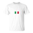 Italia Bandera Hombres Es Niños Italia Camiseta unisex
