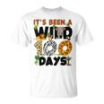 Its Been A Wild 100 Day Of School Animal Boys Girls Students T-Shirt