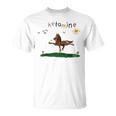 Ketamineintage Colourful Ketamine Horse Blue T-Shirt