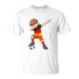 Kinder 9 Geburtstag Fußball Deutschland 9 Jahre Junge Geschenk T-Shirt