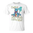 Kinder Endlich 4 4 Geburtstag Dinosaurier Cooler T-Rex Junge T-Shirt