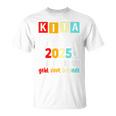 Kinder Kita Abgänger 2025 Schulkind Einschulung Schule Letzter Tag T-Shirt