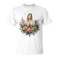 Our Lady Of Fatima Mother Mary Saint Mary Powerful Symbol T-Shirt