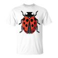 Ladybug Adult Children Ladybird Costume Red T-Shirt