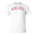Malibu California Usa College Style T-Shirt