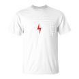 Mamá Batería Baja Divertidaacía Cansada Madre Madre Manga Larga Camiseta unisex