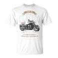 Nacido En 1967 58 Años Cumpleaños Moto Biker Hombre Motero Manga Larga Camiseta unisex