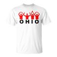 OHIO Casual Graphical Dress Daily Wear Carnival Party T-Shirt