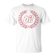 Oi Oi Oi Skinhead Ska And Street Punk Manga Larga Camiseta unisex