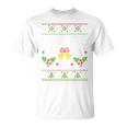 Peace I Come In Peace Matching Ugly Christmas Jumper T-Shirt