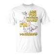 Pinky And The Brain Pondering Gray T-Shirt