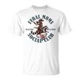 Raccoon Feral Moms Social Club Trendy Mom Mama T-Shirt
