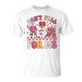 Therapy Team Physical Therapy Ot Valentine Fall Prevention T-Shirt