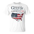 Retro Gulf Of Usa America Gulf Of Mexico July 4Th T-Shirt