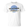 Save The Sturgeon Endangered Species Tee T-Shirt T-Shirt