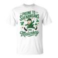 St Patrick Day Prone Shenanigans Malarkey Toddler Boy Irish T-Shirt