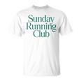 Sunday Running Club X Jogger Jogging Runner Fitness Gym T-Shirt