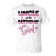 Uncle Of The Birthday Girl Family Party Decorations T-Shirt