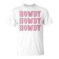 Vintage Howdy Rodeo Western Country Southern Cowgirl T-Shirt