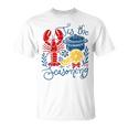 Vintage Tis The Season Summer Vibes Crawfish Season T-Shirt