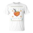 They See Me Aperollin' X Merry Spritzmas Xmas Christmas Long-Sleeved T-Shirt