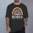 100Th Day Of First Grade 100 Days Of 1St Grade Cool Rainbow T-Shirt Gifts for Him