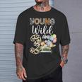 3Rd Birthday Toddler Young Wild Three 3 Year Old Safari Zoo T-Shirt Gifts for Him