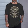 50Th Birthday Man Myth Legendintage 1975 T-Shirt Geschenke für Ihn