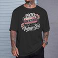 55 Años Intage 1970 Cumpleaños 55 Retro 1970 Camiseta unisex Regalos para él