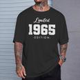 58 Jahreintage 1965 Limited Edition 58Th Birthday T-Shirt Geschenke für Ihn